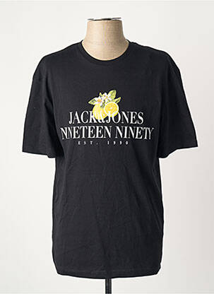 Tricou negru JACK & JONES bărbat