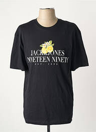 Tricou negru JACK & JONES bărbat