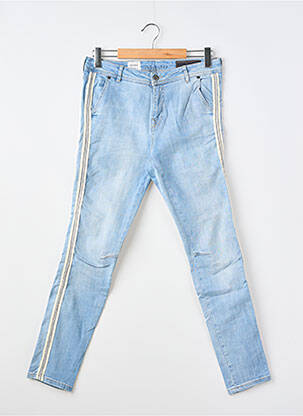Pantalon drept albastru BLUE DAZE femeie