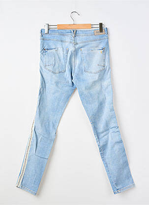 Pantalon drept albastru BLUE DAZE femeie