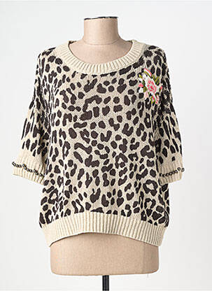 Pulover bej TWINSET femeie