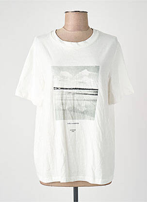 Tricou gri MANGO femeie