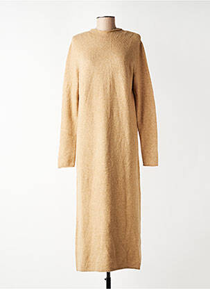 Rochie pulover maro MANGO femeie