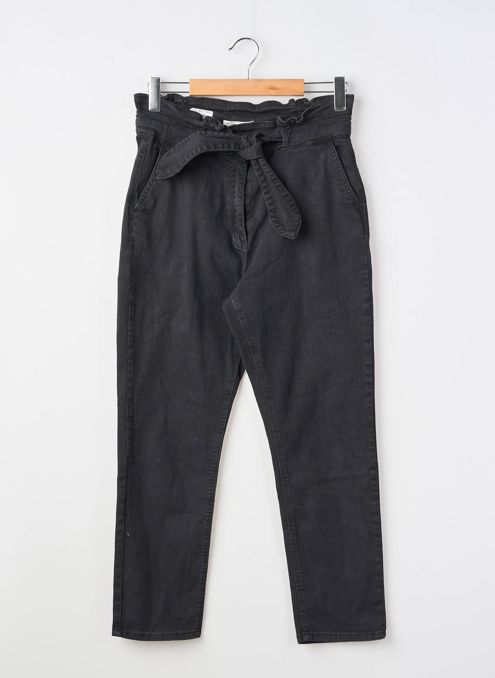 Pantalon drept negru CIRCLE OF TRUST femeie
