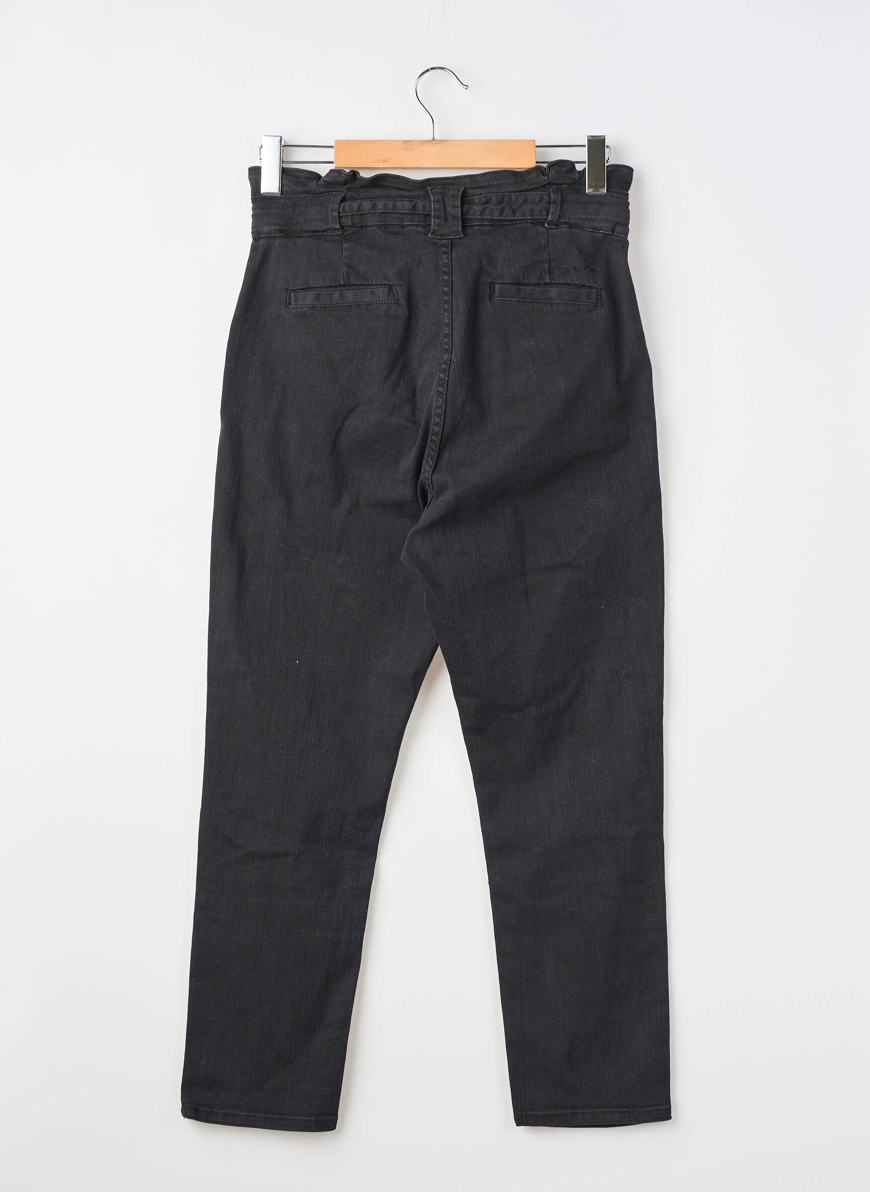 Pantalon drept negru CIRCLE OF TRUST femeie