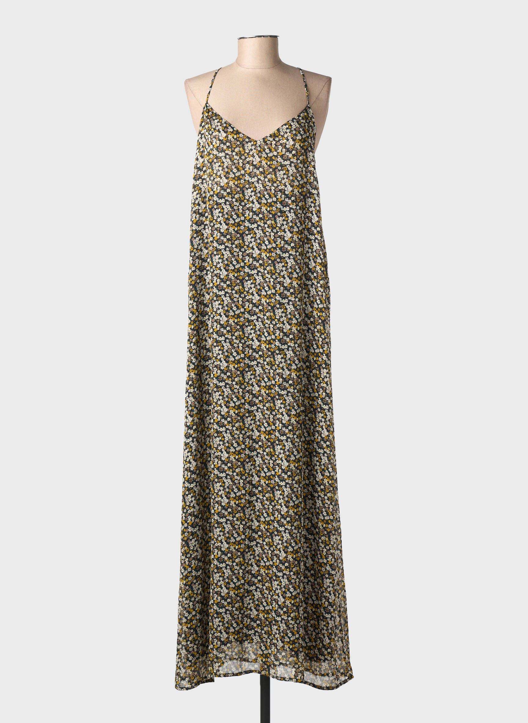Rochie lungă bej CIRCLE OF TRUST femeie