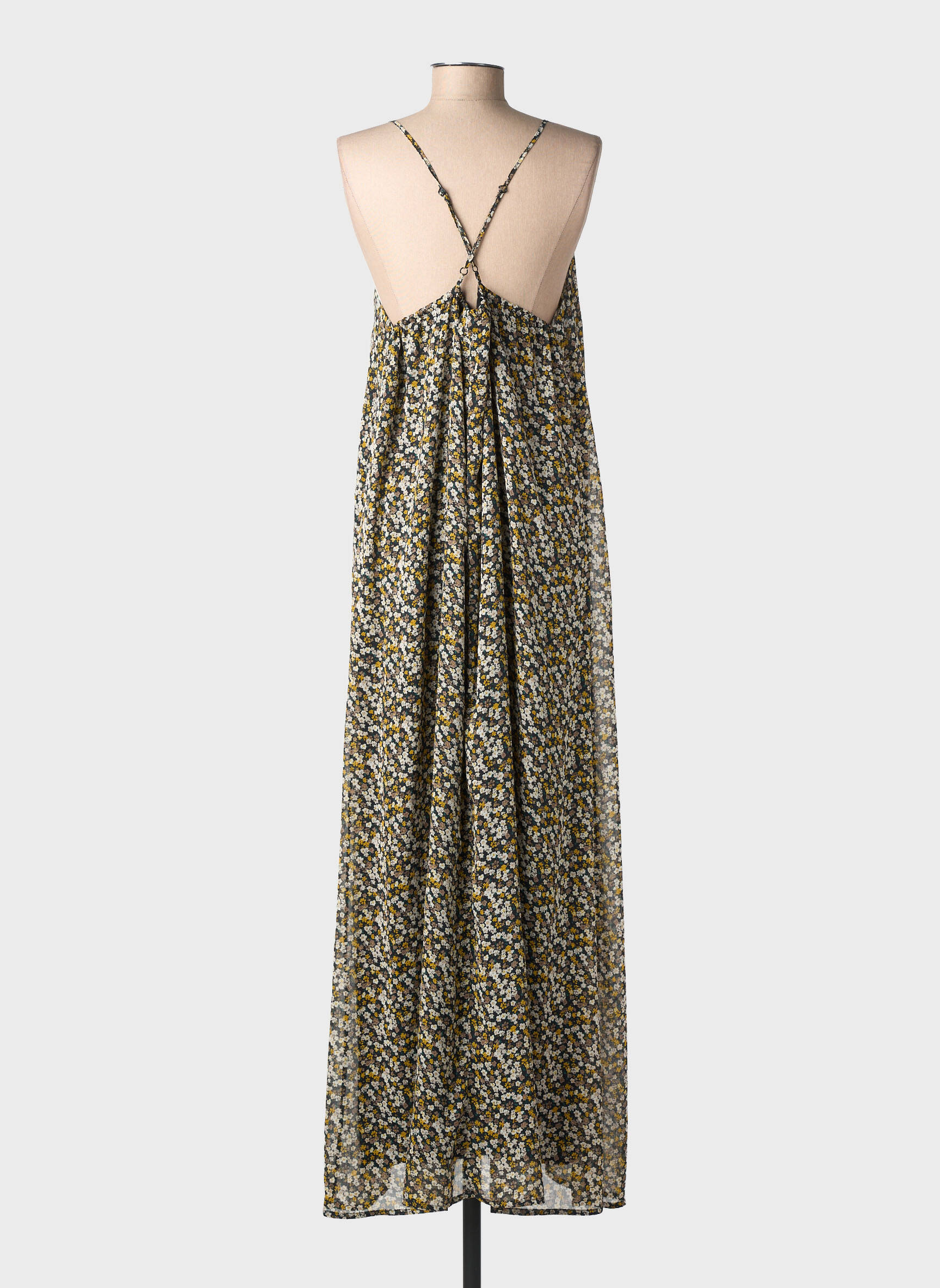 Rochie lungă bej CIRCLE OF TRUST femeie