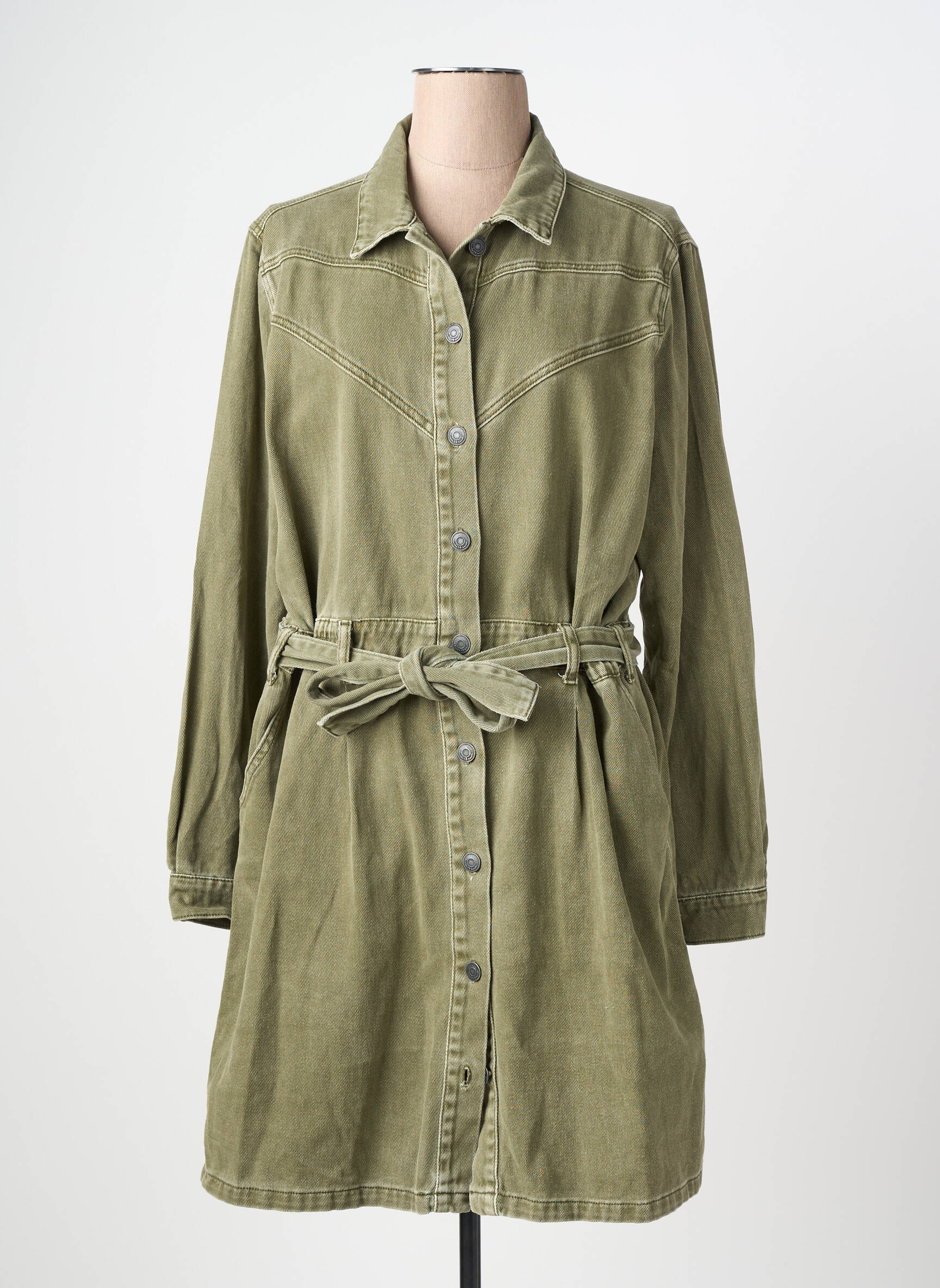 Rochie midi verde CIRCLE OF TRUST femeie