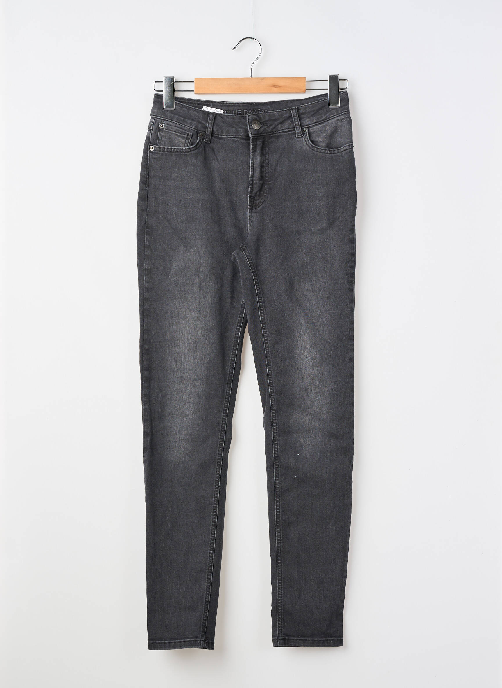 Pantalon drept negru BLUE DAZE femeie