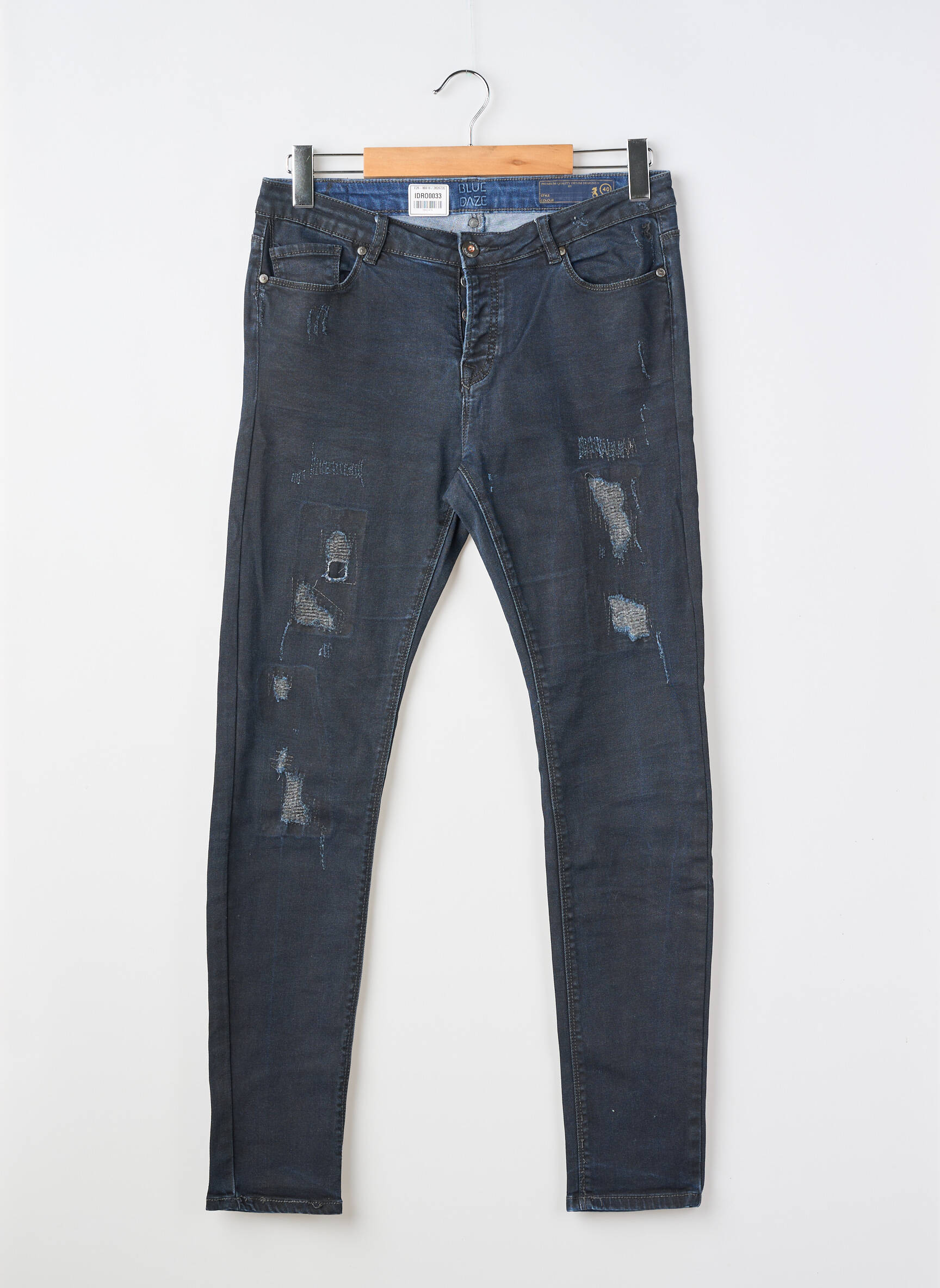 Pulover negru BLUE DAZE femeie