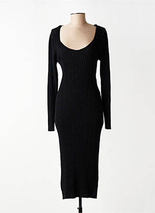 Rochie pulover mâneci lungi mâneci lungi negru ONLY femeie