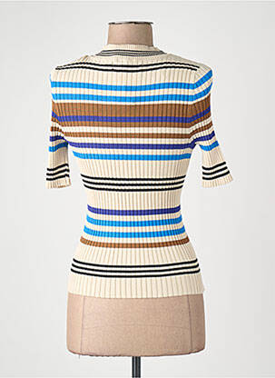 Tricou guler rotund maro ONLY femeie