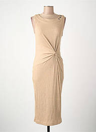 Rochie scurtă bej GUESS femeie