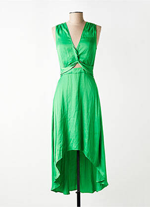 Rochie scurtă verde MORGAN femeie