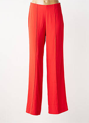 Pantalon drept roșu MORGAN femeie