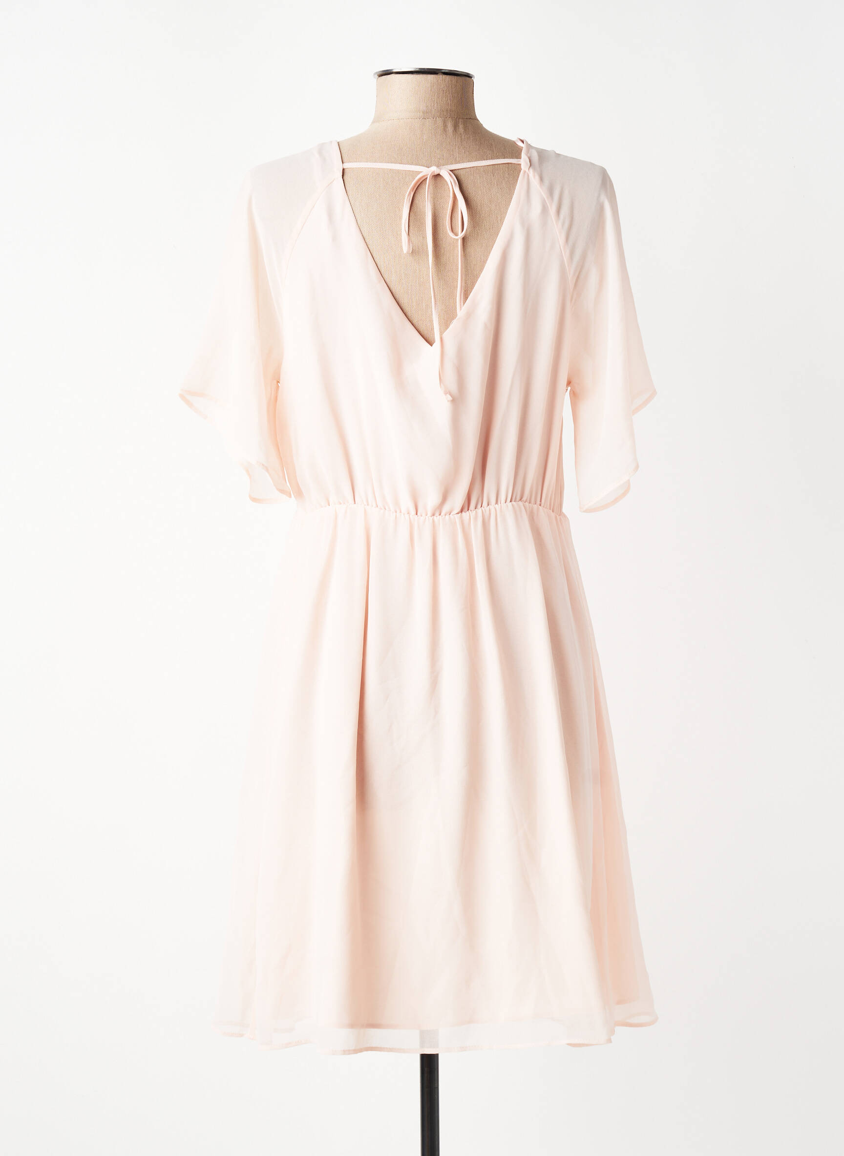 Rochie scurtă roz NAF NAF femeie