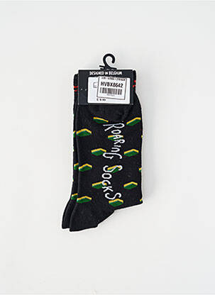 Șosete negru ROARING SOCKS bărbat