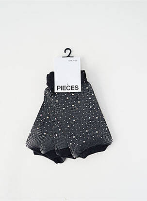 Șosete negru PIECES femeie