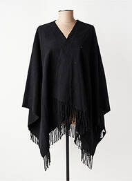 Poncho negru YUGEN femeie