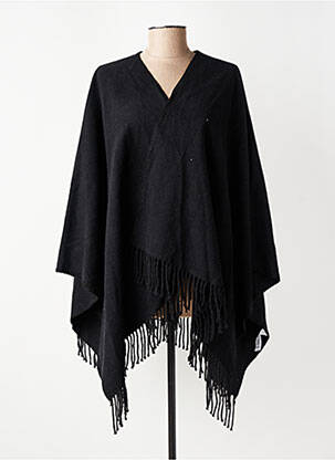 Poncho negru YUGEN femeie