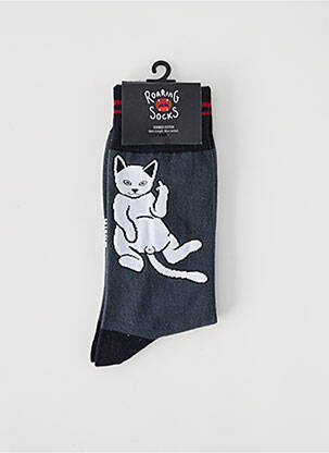 Șosete negru ROARING SOCKS bărbat