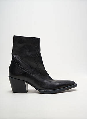 Botine/ghete negru MANGO femeie