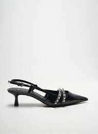 Sandale/pantofi decupați negru MANGO femeie