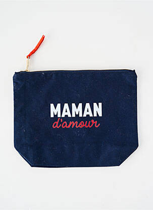 Trusă de toaletă bleu marin MONSIEUR TSHIRT femeie