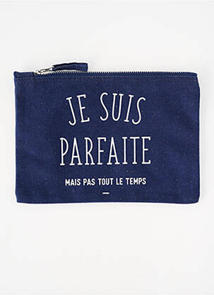 Trusă de toaletă bleu marin MONSIEUR TSHIRT femeie