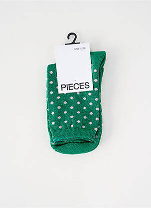 Șosete verde PIECES femeie