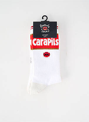 Șosete alb ROARING SOCKS bărbat