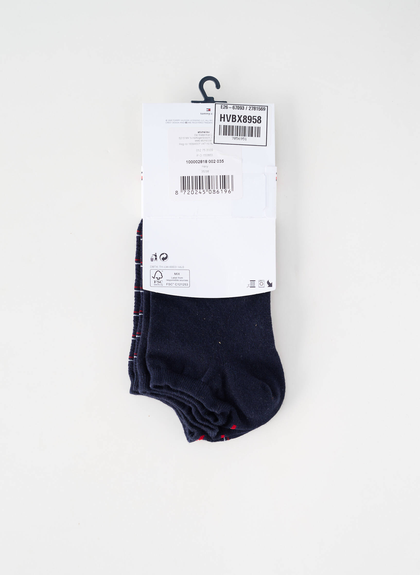 Șosete albastru TOMMY HILFIGER femeie