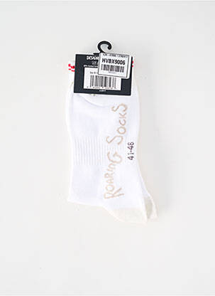 Șosete alb ROARING SOCKS bărbat