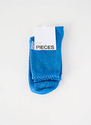 Șosete albastru PIECES femeie