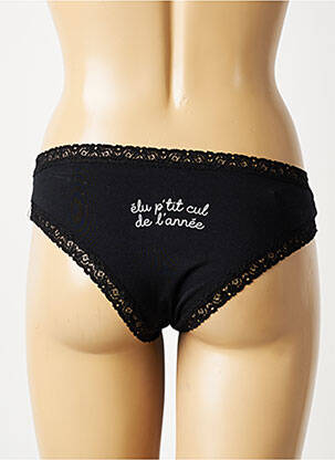 Chilot negru MONSIEUR TSHIRT femeie