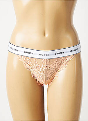 Tanga portocalie GUESS femeie