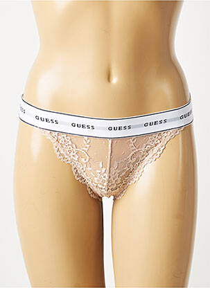Tanga bej GUESS femeie