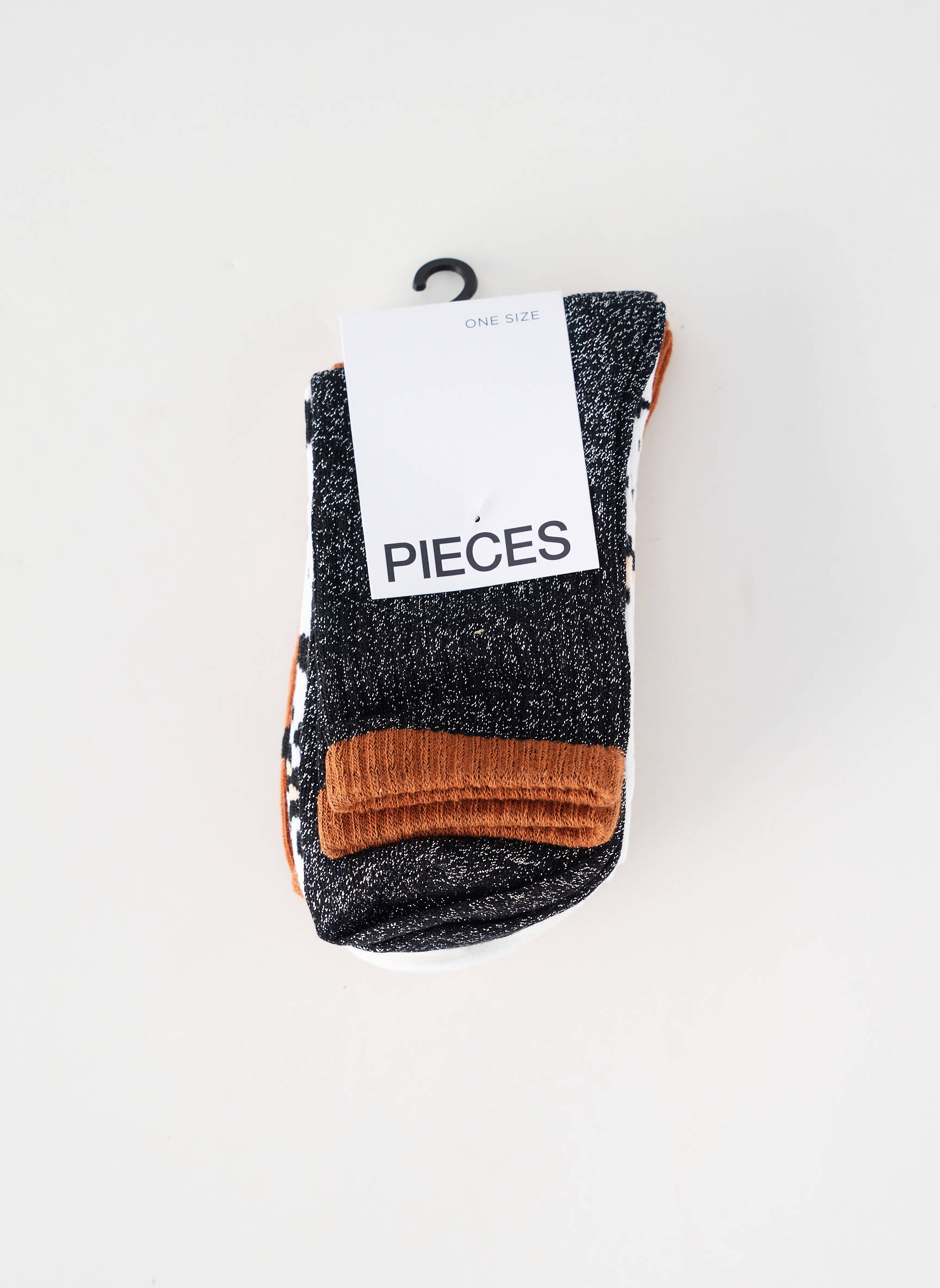 Șosete maro PIECES femeie