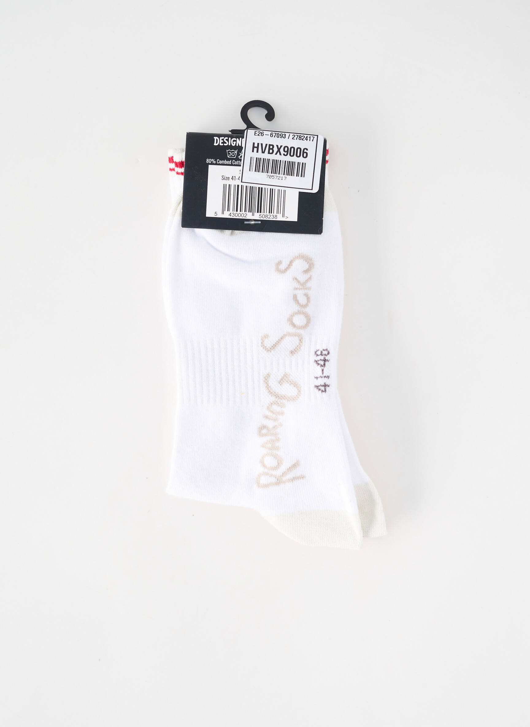 Șosete alb ROARING SOCKS bărbat