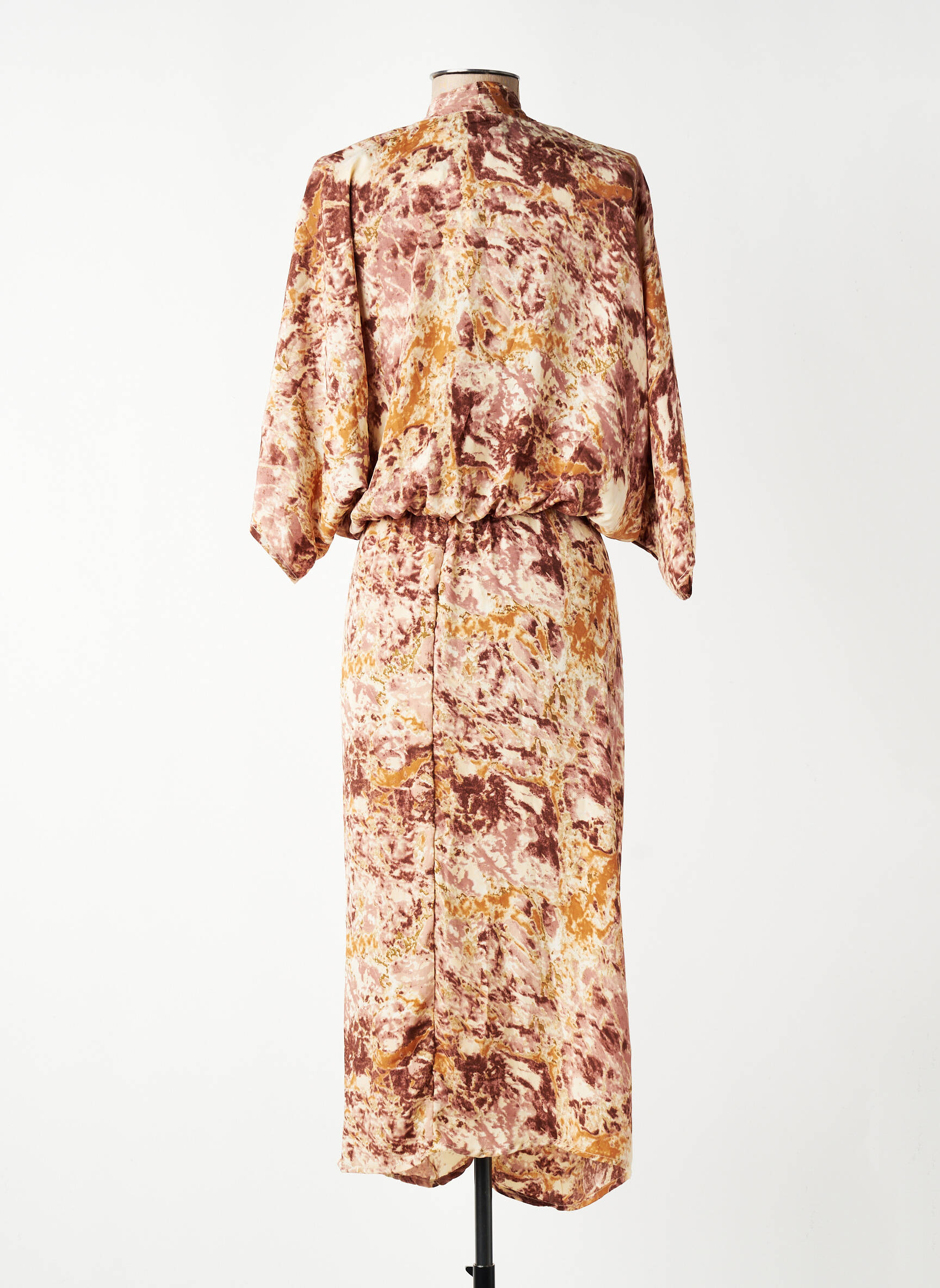 Rochie lungă bej GOLD & SILVER femeie