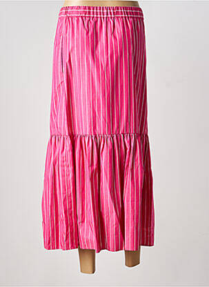 Fustă midi roz MAX MARA femeie