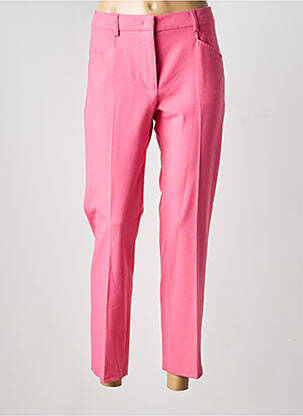 Pantalon chino roz MAX&CO. femeie