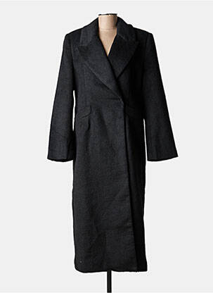 Palton lung negru GINA TRICOT femeie