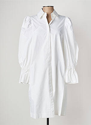 Rochie midi alb KARL LAGERFELD femeie