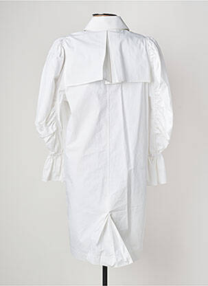 Rochie midi alb KARL LAGERFELD femeie