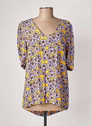Top guler în v multicolor LA PETITE FRANCAISE femeie