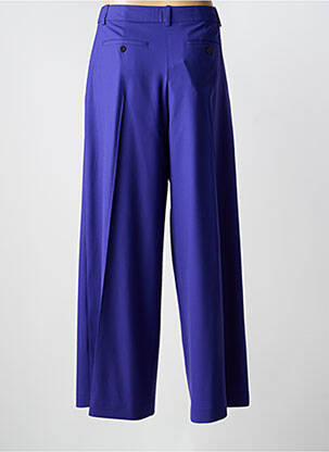 Pantalon larg albastru THEORY femeie