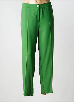 Pantalon drept verde PERSONA BY MARINA RINALDI femeie