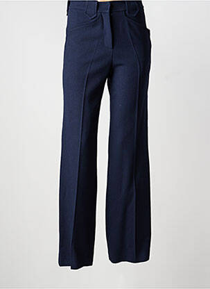 Pantalon drept albastru MARGAUX LONNBERG femeie