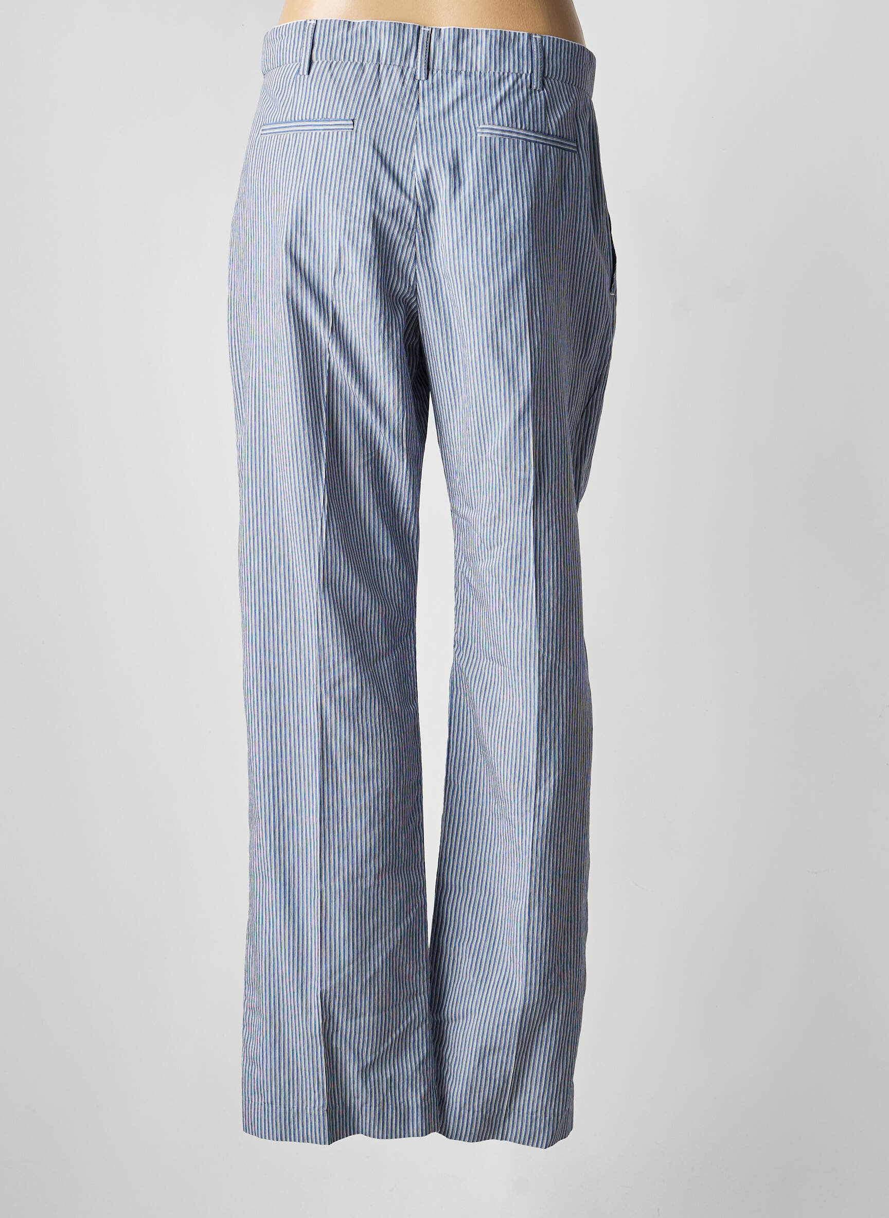 Pantalon chino albastru LAURENCE BRAS femeie